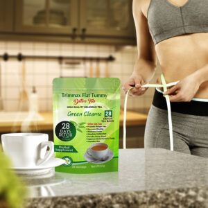 TRIMMAX FLAT TUMMY TEA - Helps with flushing out unwanted toxins from the body. It is 100% safe and natural. With 1 month intake,will lose btw 5-10kg. A period of treatment is 3months. ________________________ REDUCE YOUR BLOATING - Helps Reduce Bloat To Achieve That Fit Figure & Flat stomach . Aid Your Digestion to Help Relieve Excessive Bloating. _________________________ GENTLE DETOX & CLEANSE - Our Trimmax Flat Tummy Teatox Helps Cleanse The Body. Helps Boost Your Metabolism and Energy Level. Helps Get Rid of Excess Water and Reduces Stress. Pleasant & Smooth Taste.